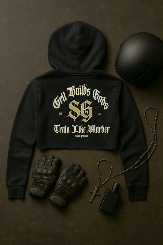 GRIT BUILDS GODS - WOMEN'S TRAIN LIKE MURDER ALTAR HOODIE