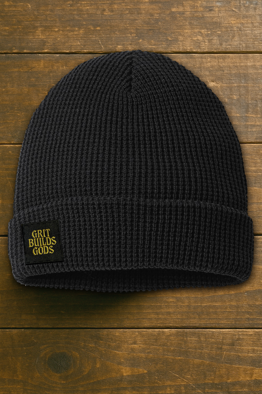 Grit Builds Gods - Waffle Beanie
