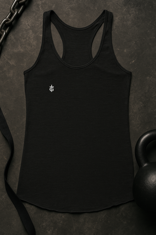 The Weight Is The Way // Ladies Racerback Triblend Tank