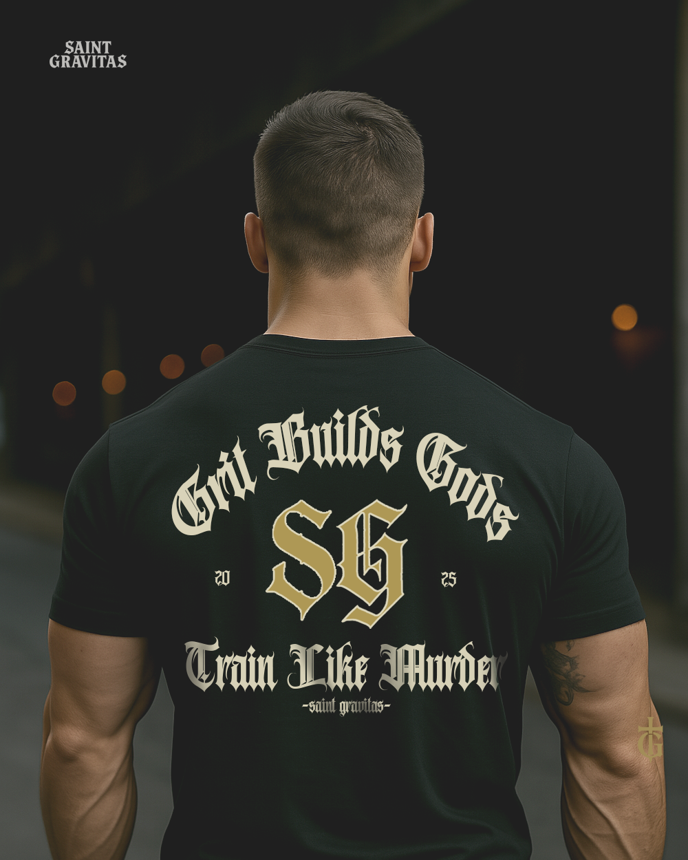 GRIT BUILDS GODS — TRAIN LIKE MURDER TEE